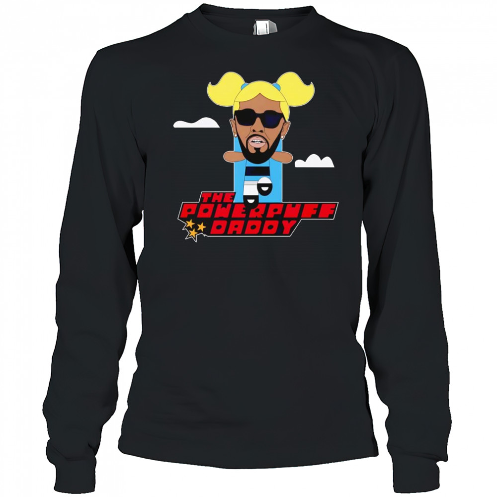 The Powerpuff Daddy Bubbles shirt Long Sleeved