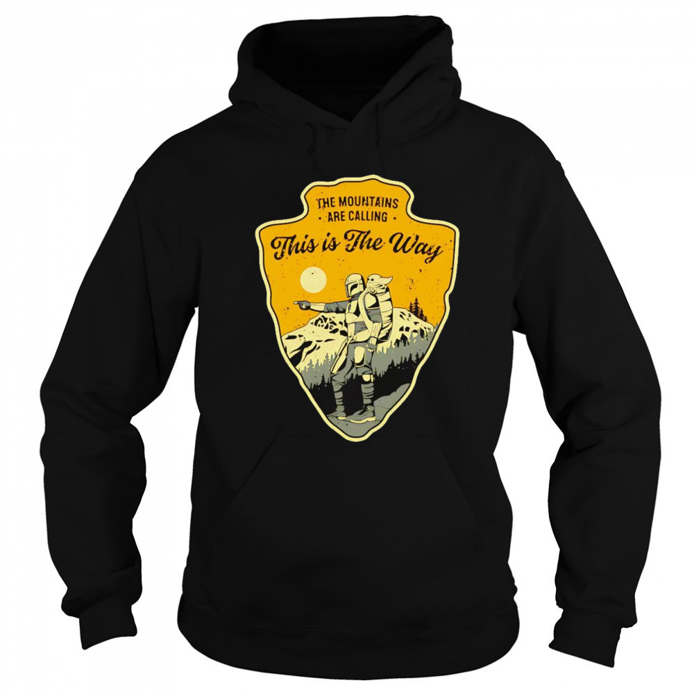 The Way to the Mountains Din Djarin and Grogu shirt Sweatshirt