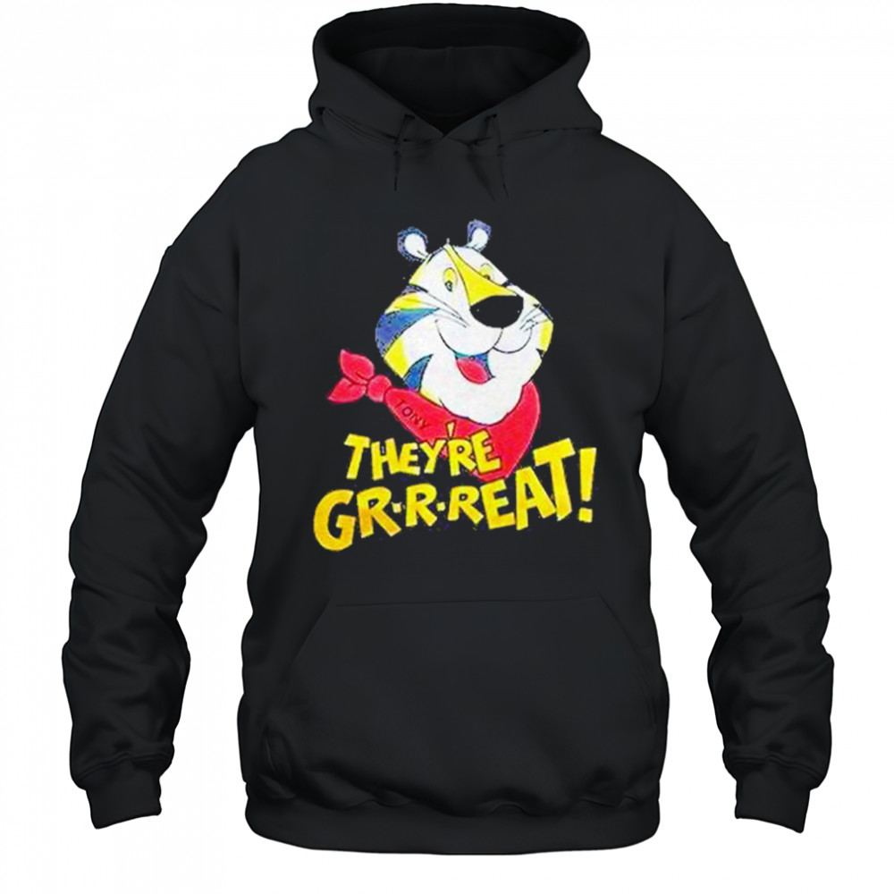 Tony Tiger Theyre Great Shirt Hoodie