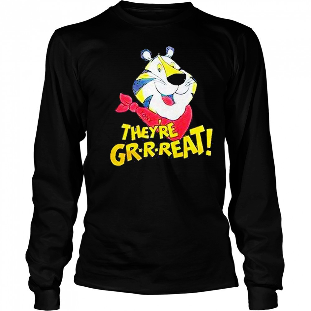 Tony Tiger Theyre Great Shirt Long Sleeved