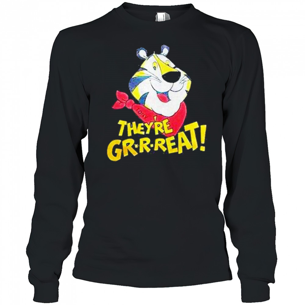 Tony Tiger Theyre Great Shirt Long Sleeved