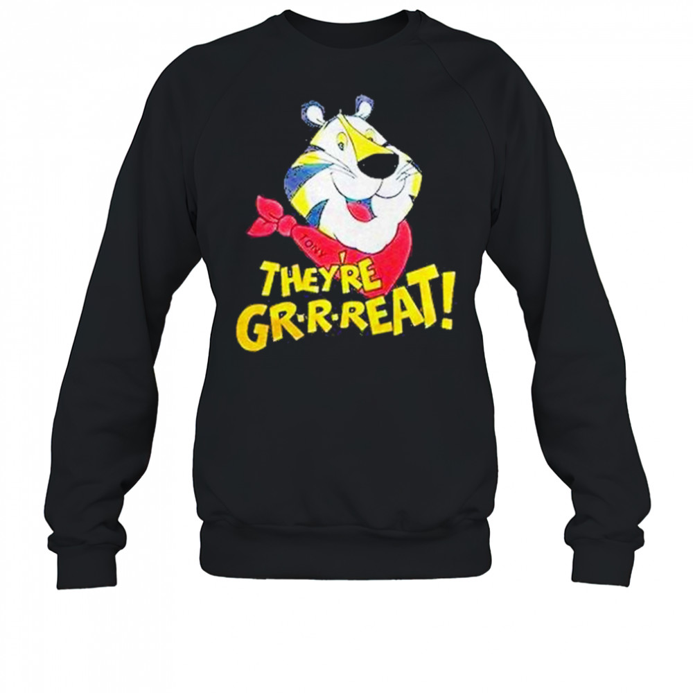 Tony Tiger Theyre Great Shirt Sweatshirt