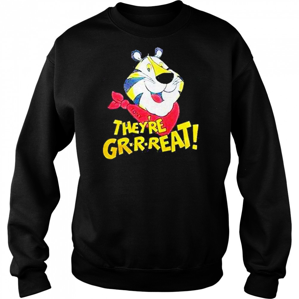 Tony Tiger Theyre Great Shirt Hoodie