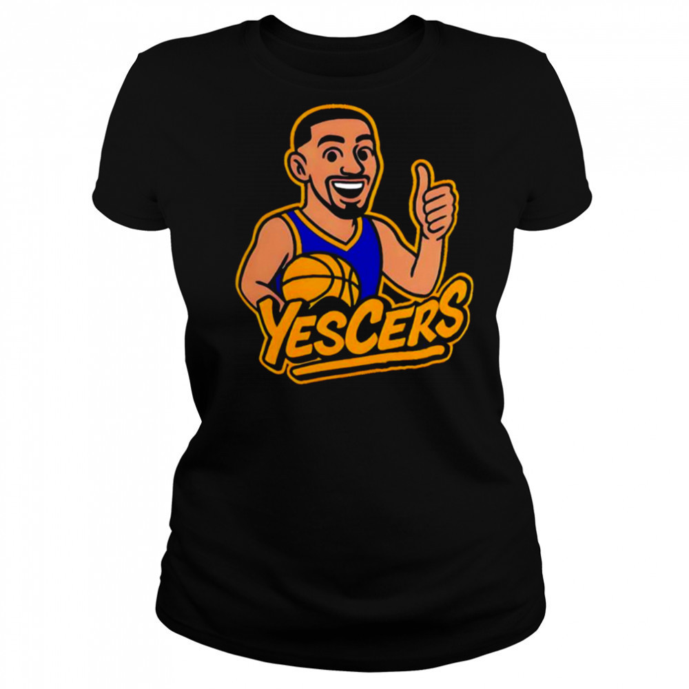 Tyrese Haliburton Yes Cers cartoon shirt Women's T-shirt