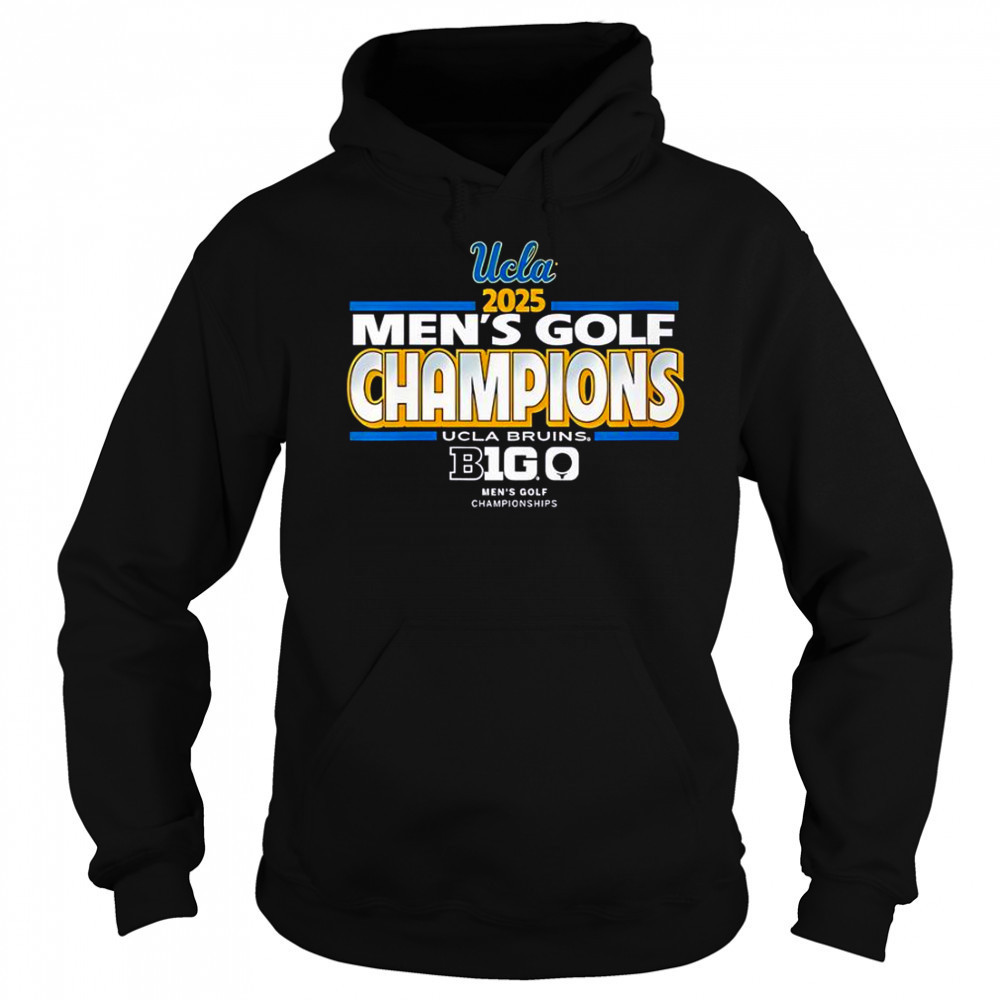 UCLA Bruins Men’s Golf Big Ten Champs 2025 Tournament T-Shirt Sweatshirt