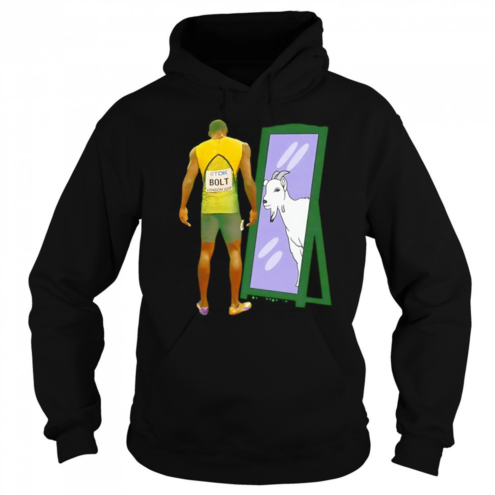 Usain Bolt London 2017 Athlete mirror Goat shirt Sweatshirt