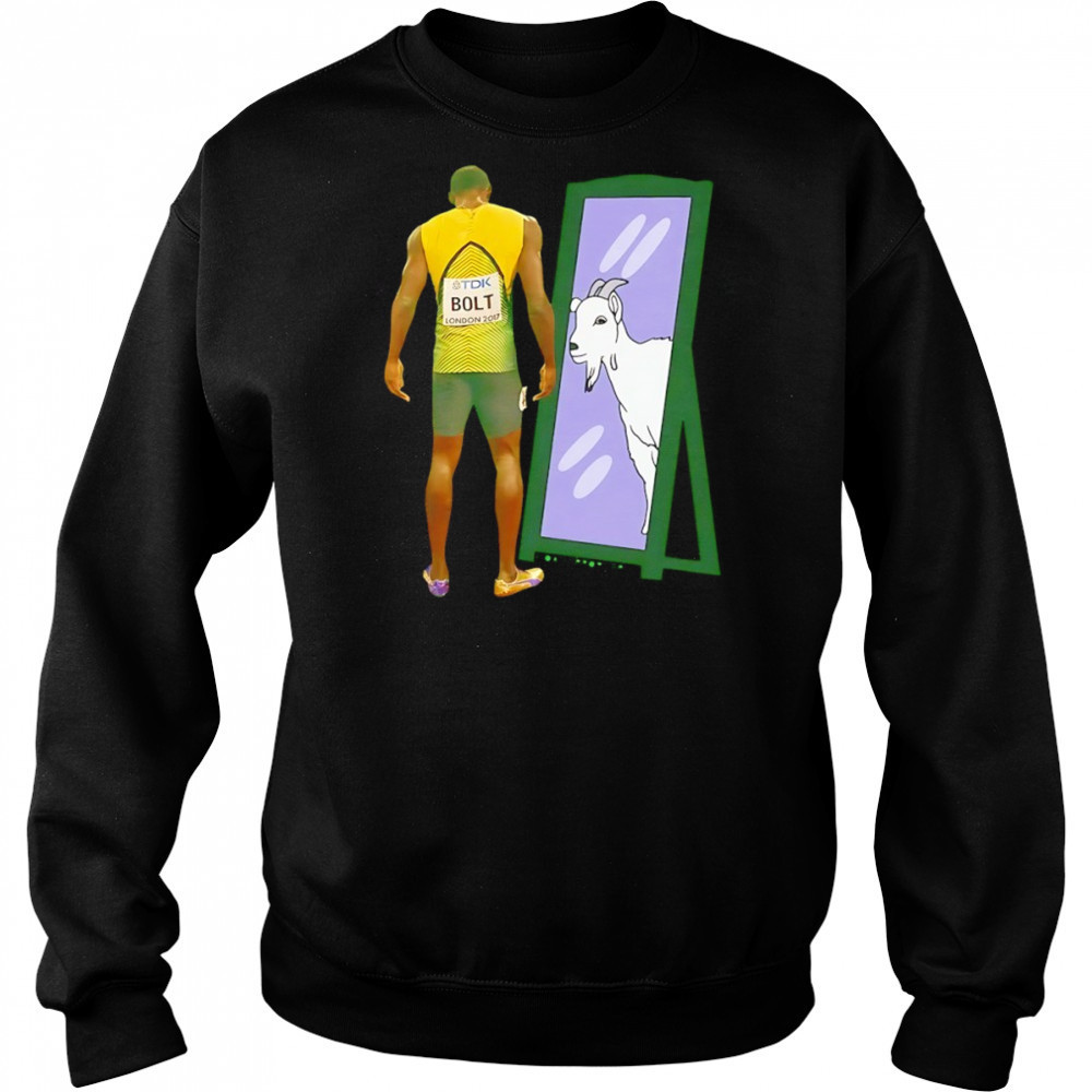 Usain Bolt London 2017 Athlete mirror Goat shirt Hoodie