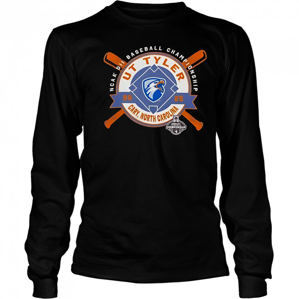 UT Tyler Patriots NCAA DII Baseball Championship Cary North Carolina 2025 T-Shirt Long Sleeved
