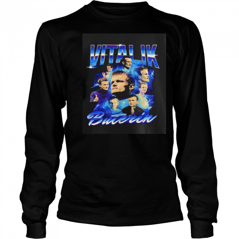 Vitalik Buterin vintage shirt Long Sleeved