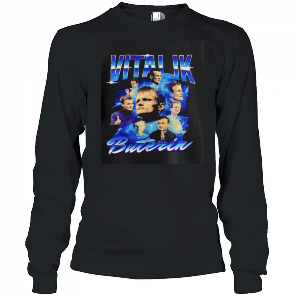 Vitalik Buterin vintage shirt Long Sleeved