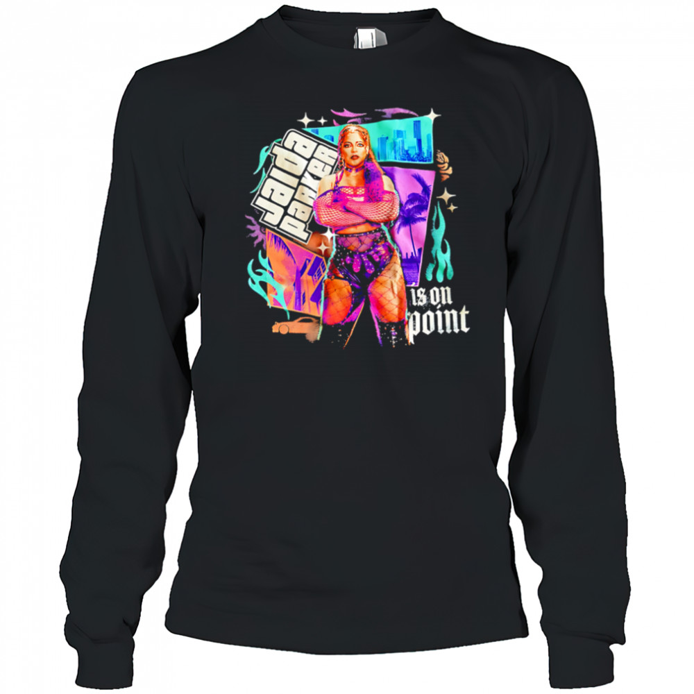 WWE Jaida Parker is on point retro shirt Long Sleeved