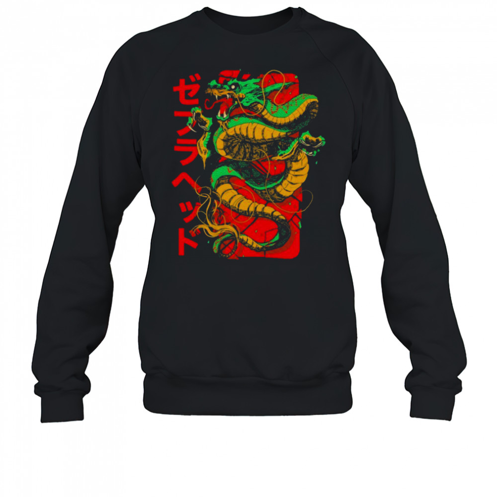 Zebrahead Japanese Dragon T shirts Sweatshirt