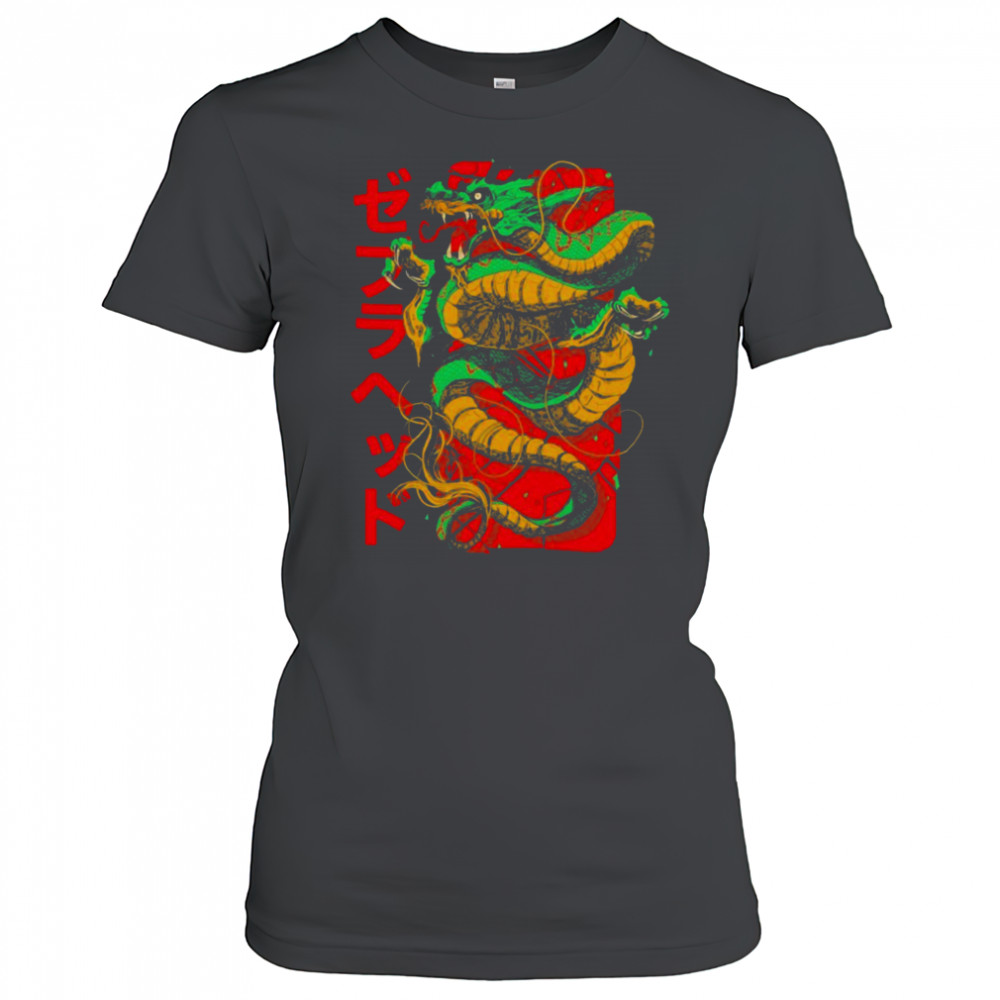 Zebrahead Japanese Dragon T shirts Women's T-shirt
