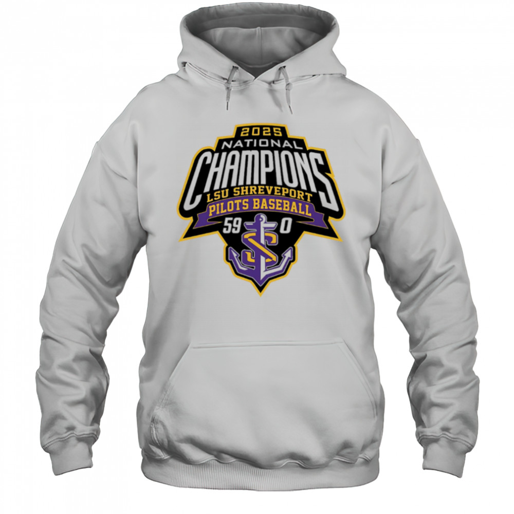 2025 National Champions LSU Shreveport Baseball logo shirt Hoodie