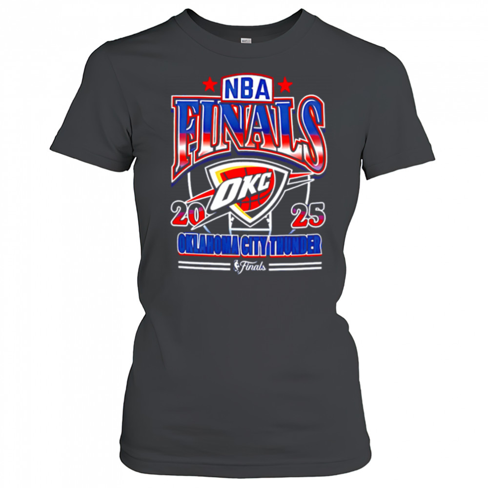 47 Oklahoma City Thunder Blue 2025 Finals Participant shirt Women's T-shirt