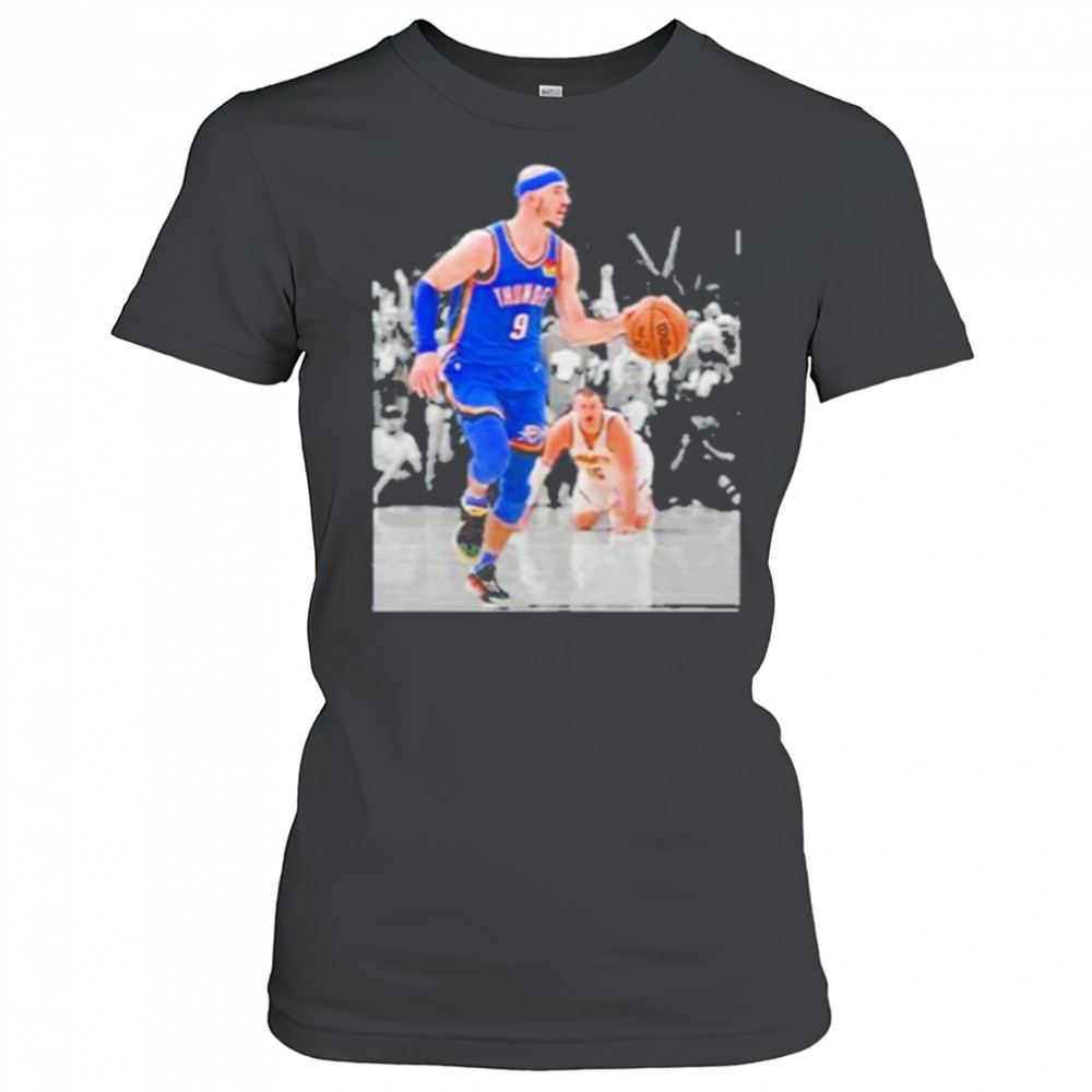 Alex Caruso Funny Meme With Nikola Jokic Shirt Women's T-shirt