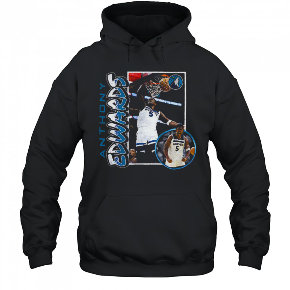 Anthony Edwards Minnesota Timberwolves ’90s Player shirt Hoodie