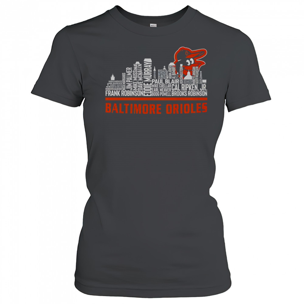Baltimore Orioles 2025 Skyline T-Shirt Women's T-shirt