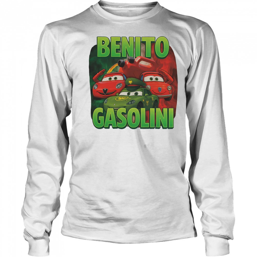 Benito Gasolini retro shirt Long Sleeved