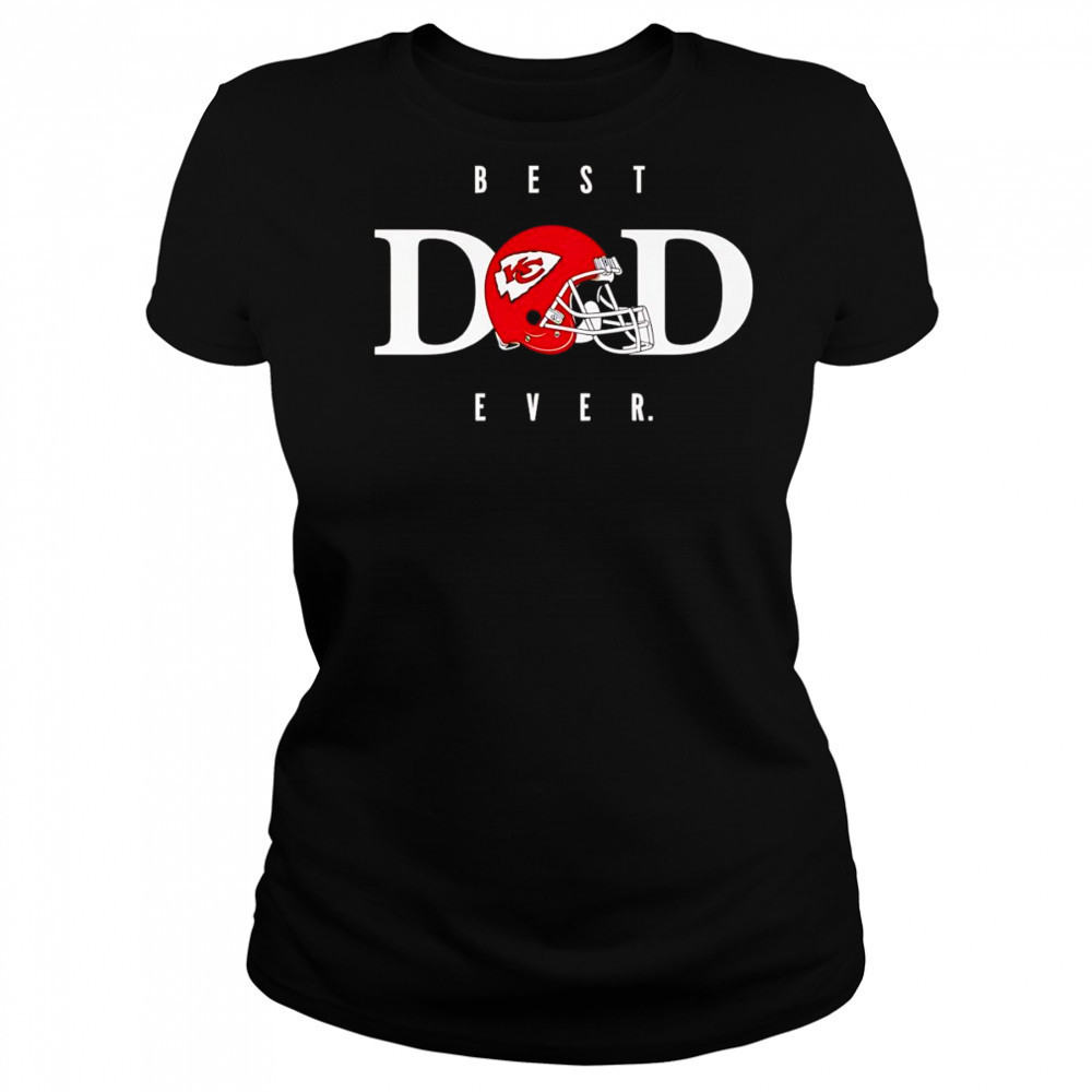 Best dad ever Kansas City Chiefs shirt Women's T-shirt
