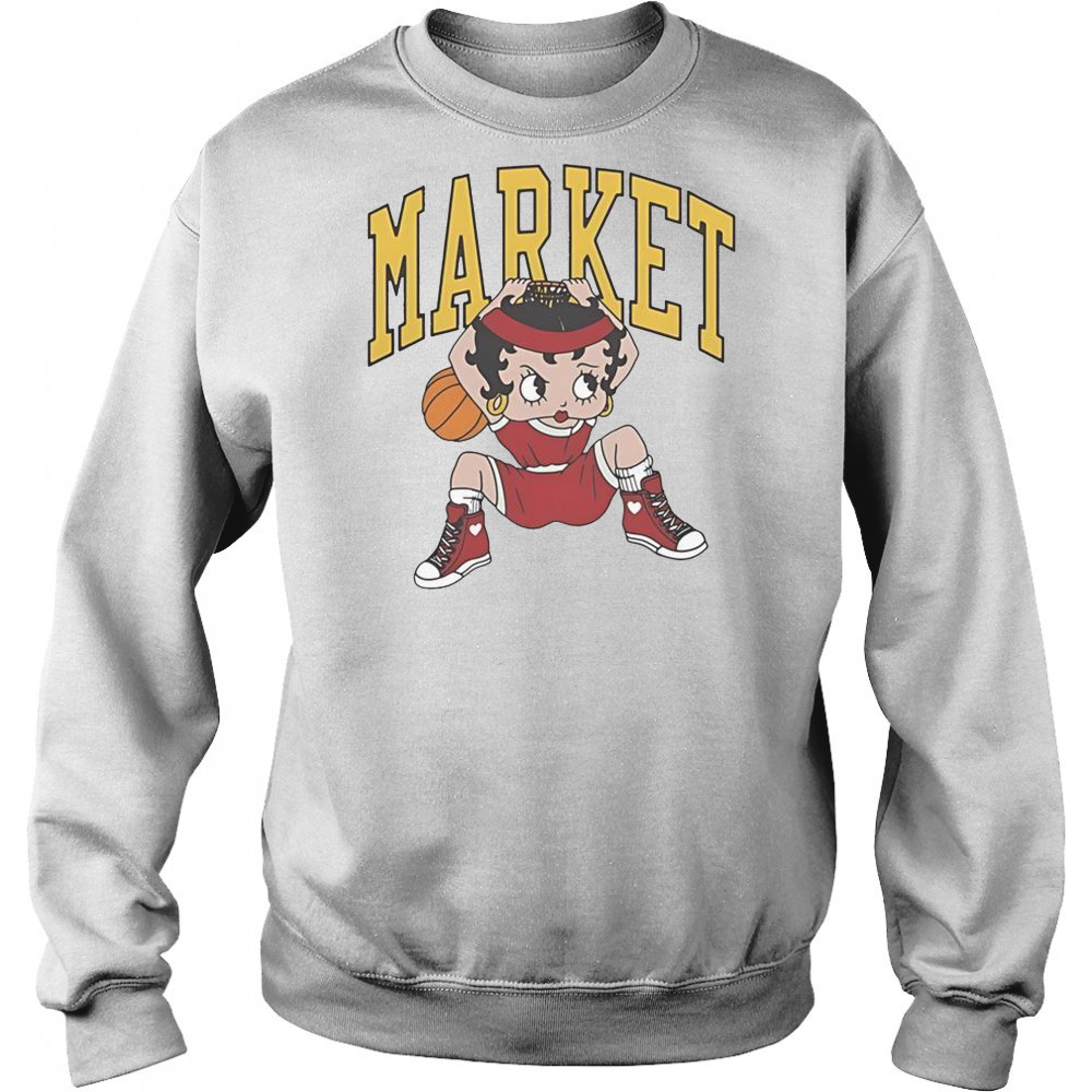 Betty Boop X Market Studios Dunking T-Shirt Hoodie