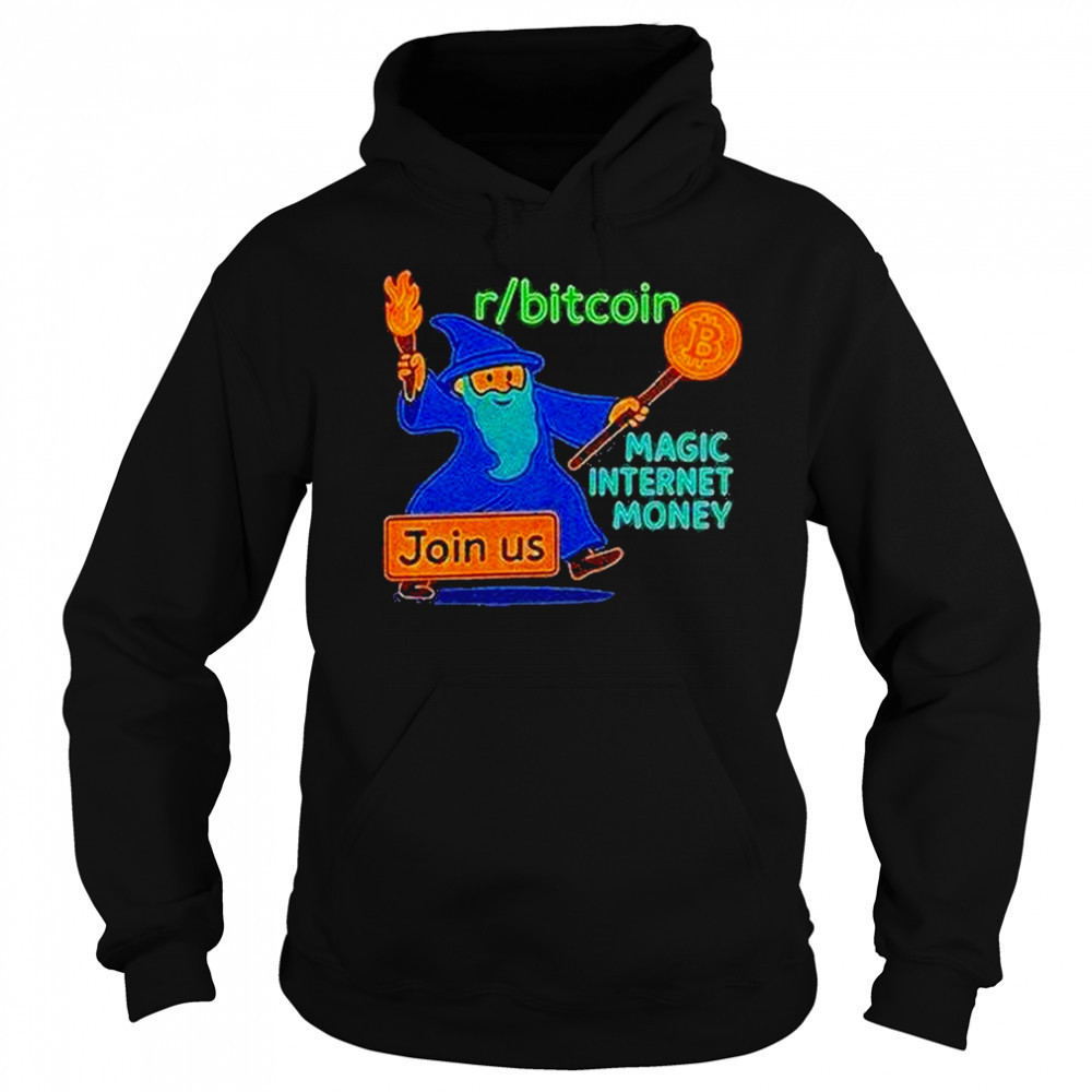 Bitcoin Wizard Magic Internet Money Shirt Sweatshirt