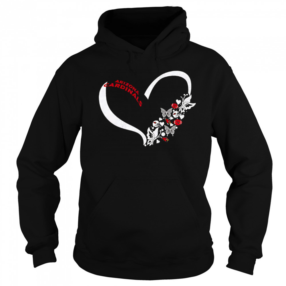 Butterflies in my stomach Arizona cardinals NFL shirt Sweatshirt
