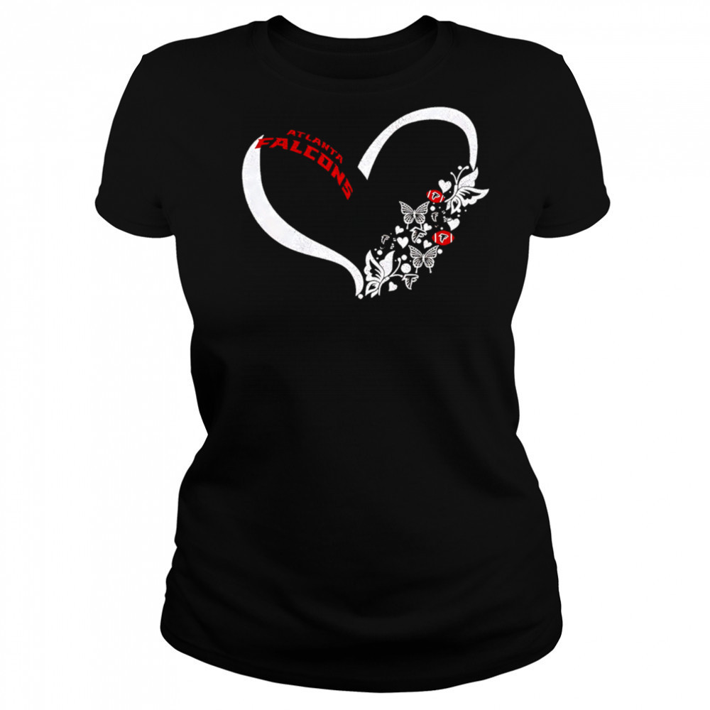 Butterflies in my stomach atlanta falcons NFL shirt Women's T-shirt