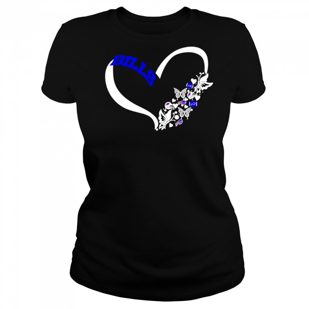 Butterflies in my stomach Buffalo Bills NFL shirt Women's T-shirt