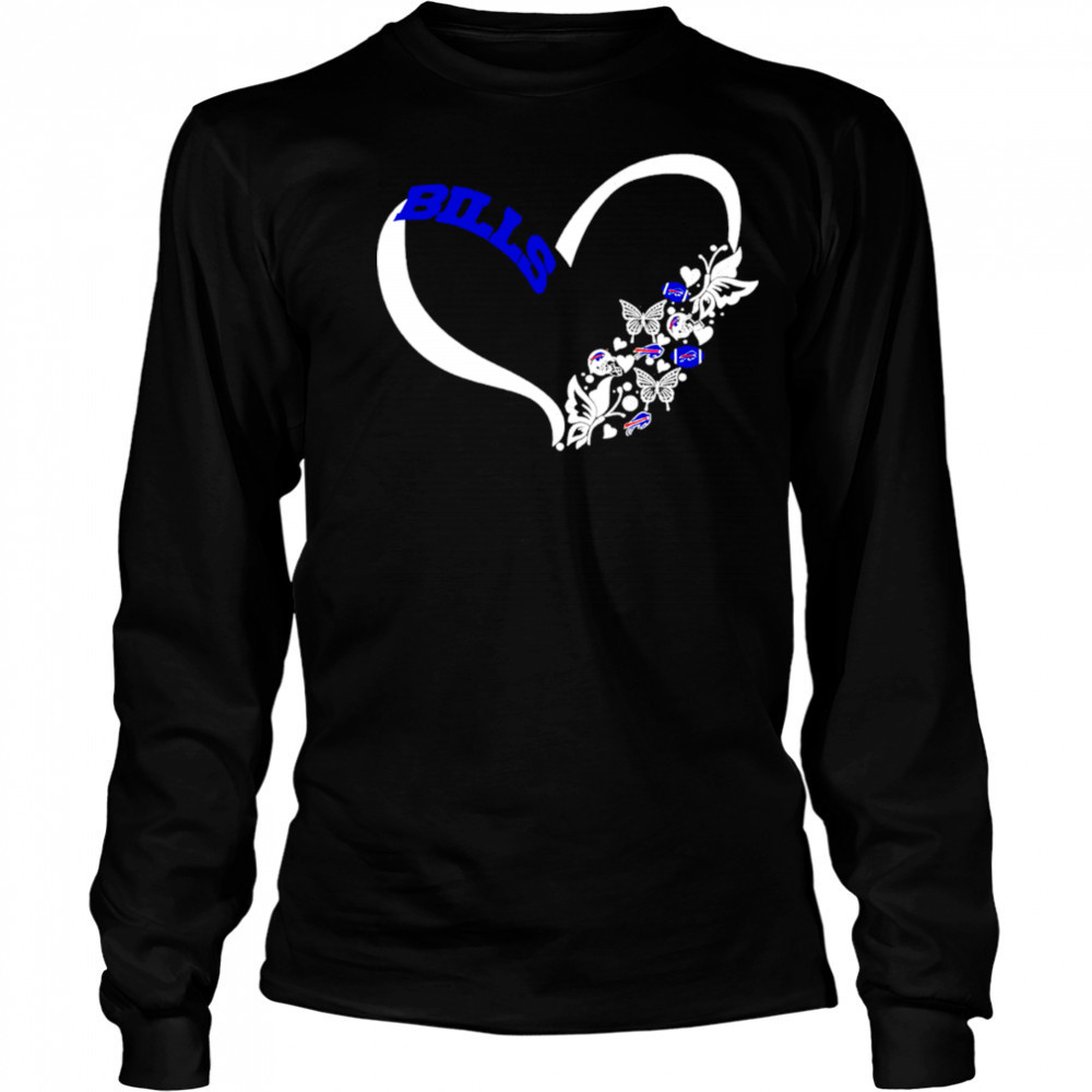 Butterflies in my stomach Buffalo Bills NFL shirt Long Sleeved