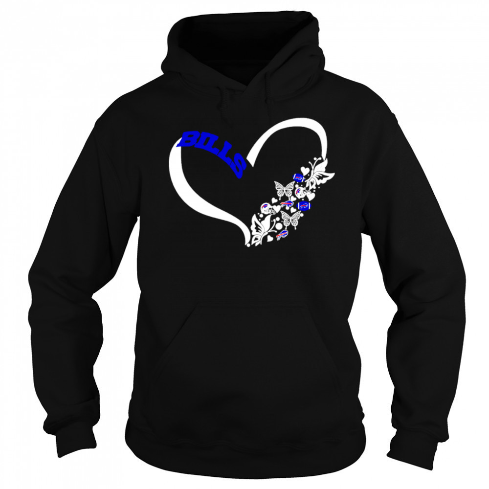 Butterflies in my stomach Buffalo Bills NFL shirt Sweatshirt