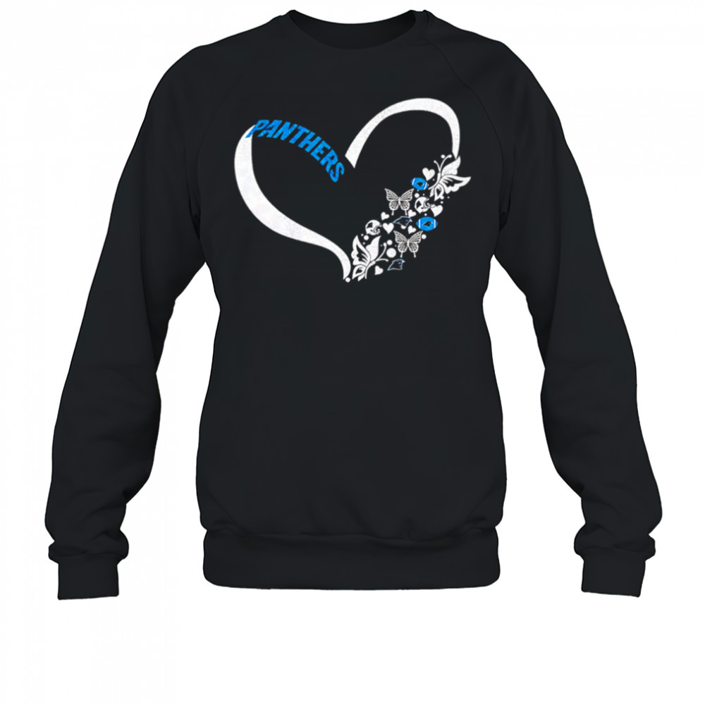 Butterflies in my stomach carolina panthers NFL shirt Sweatshirt