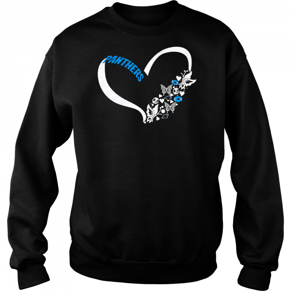 Butterflies in my stomach carolina panthers NFL shirt Hoodie