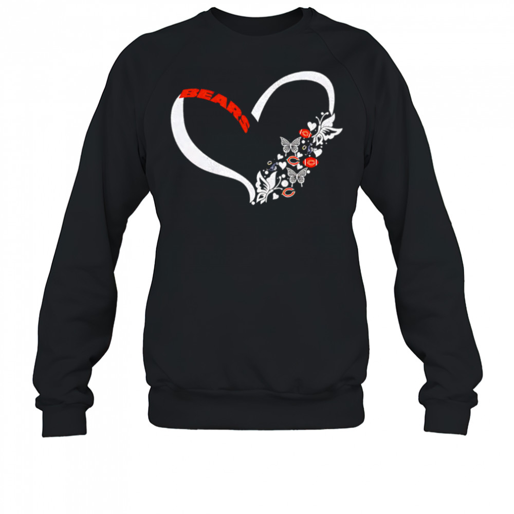 Butterflies in my stomach chicago bears NFL shirt Sweatshirt