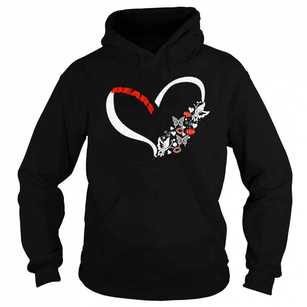 Butterflies in my stomach chicago bears NFL shirt Sweatshirt