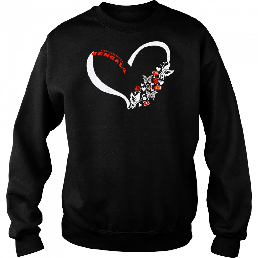 Butterflies in my stomach cincinnatI bengals NFL shirt Hoodie