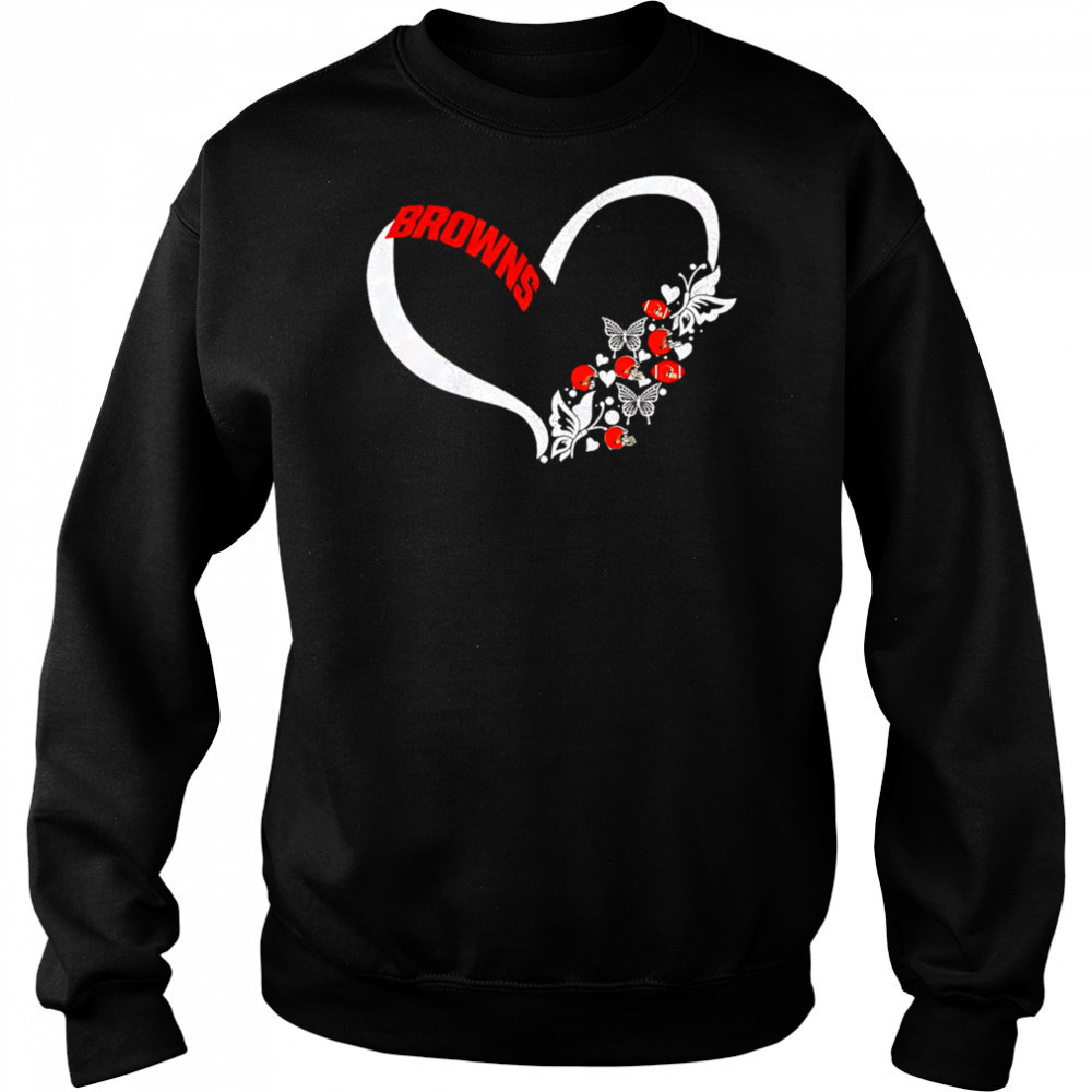 Butterflies in my stomach Cleveland browns NFL shirt Hoodie