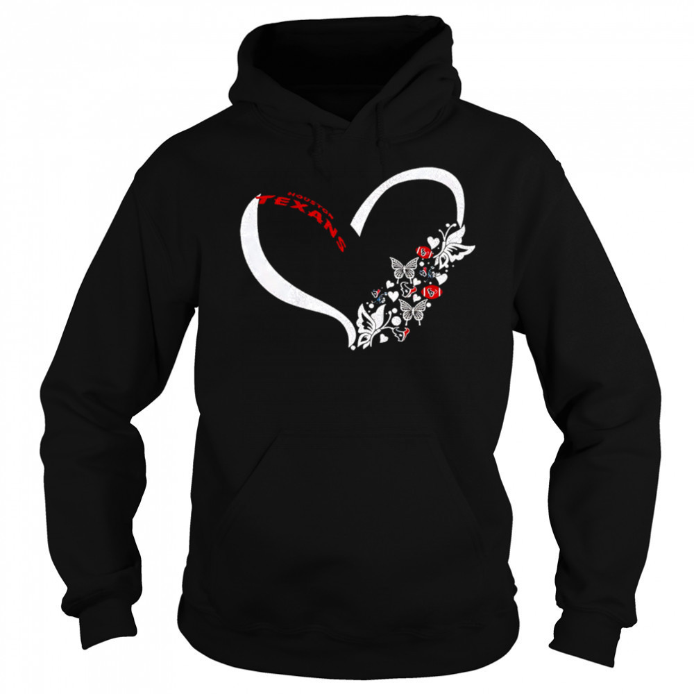 Butterflies in my stomach houston texans NFL shirt Sweatshirt