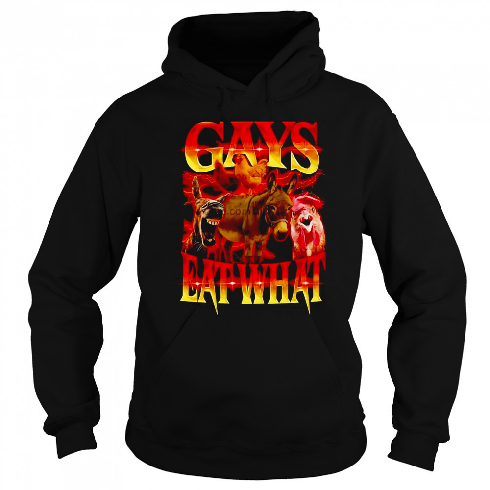 Chicken and donkey gays eat what shirt Sweatshirt