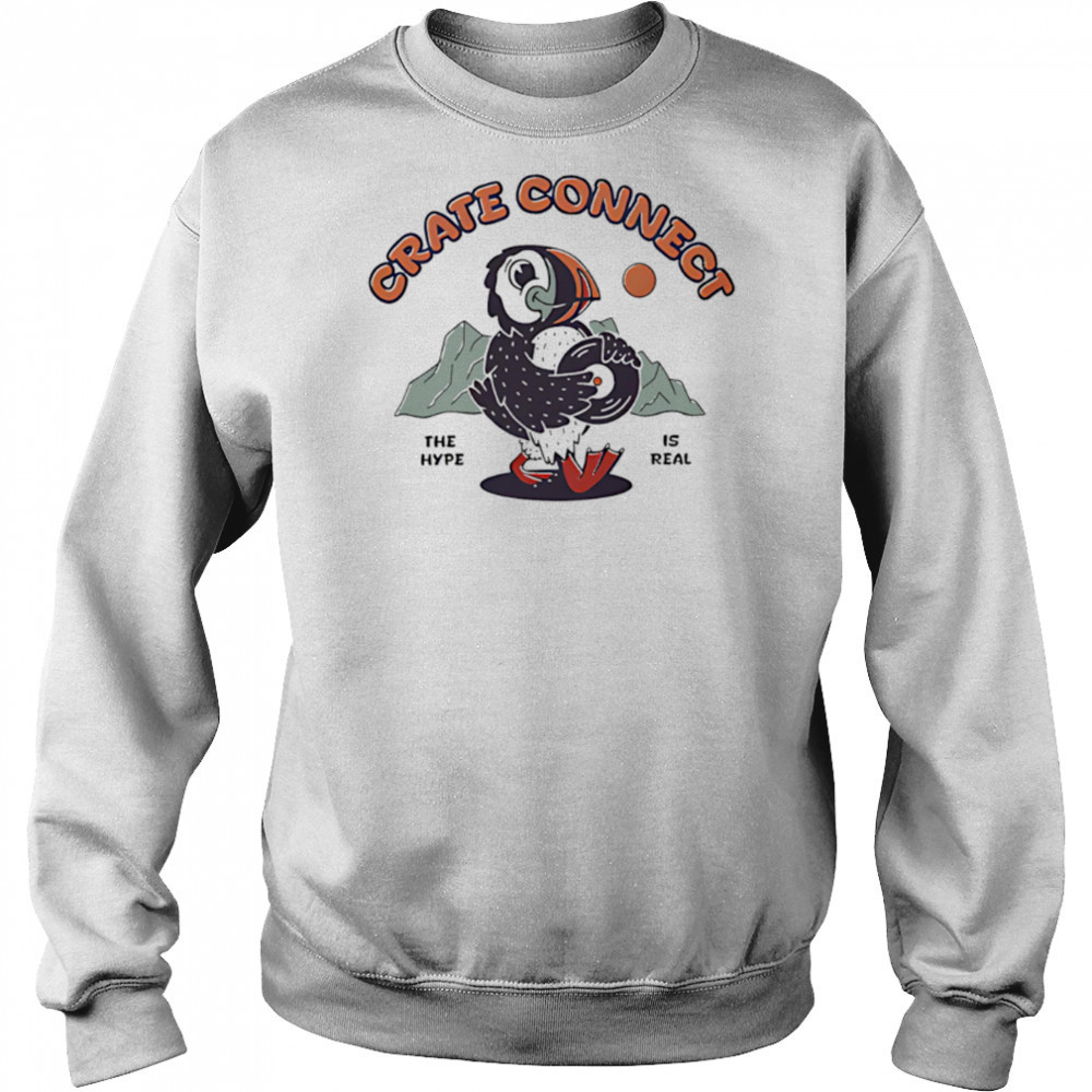 Crate Connect The Hype Is Real vintage shirt Hoodie