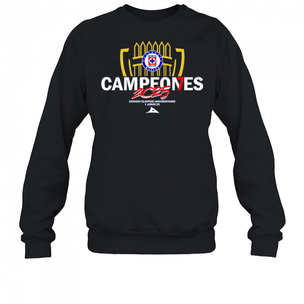 Cruz Azul 2025 Concacaf Champions Cup shirt Sweatshirt