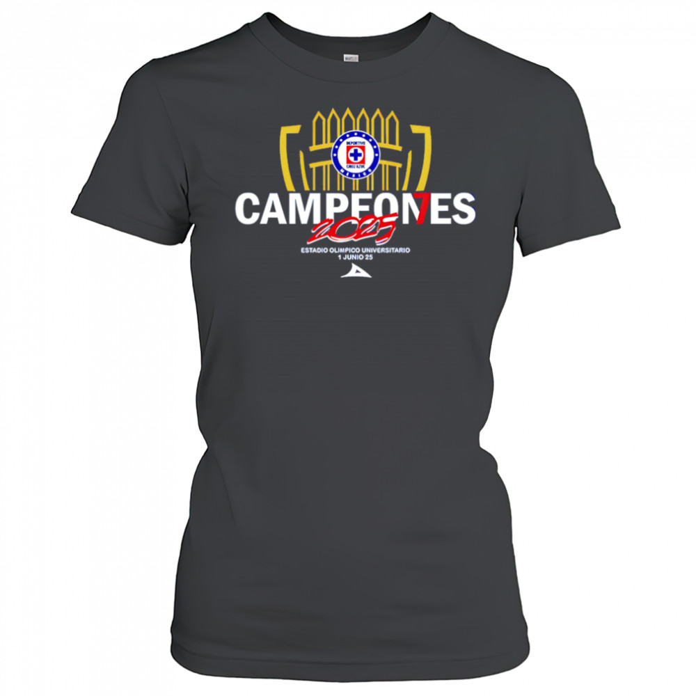 Cruz Azul 2025 Concacaf Champions Cup shirt Women's T-shirt