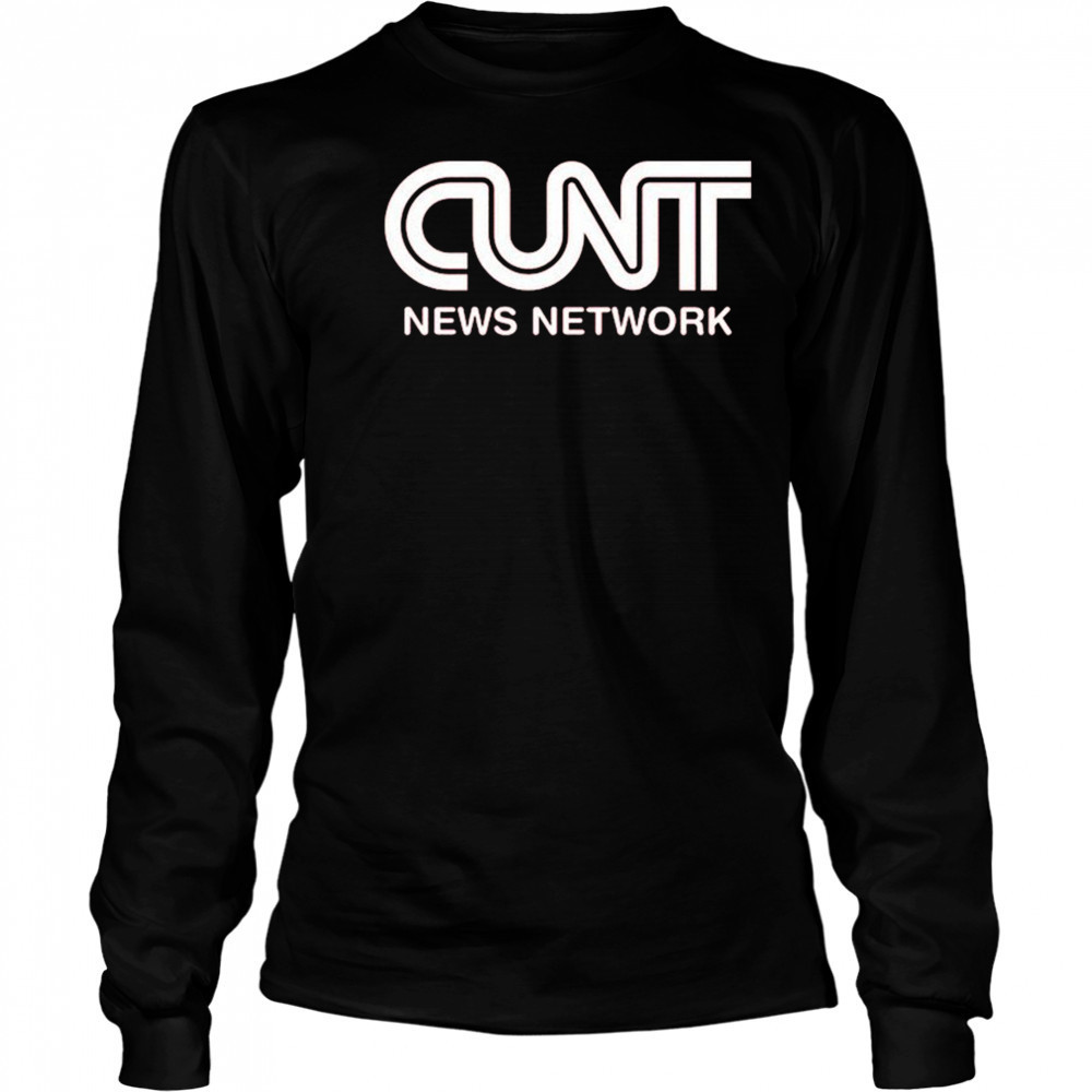 CUNT News Network T-shirt Long Sleeved