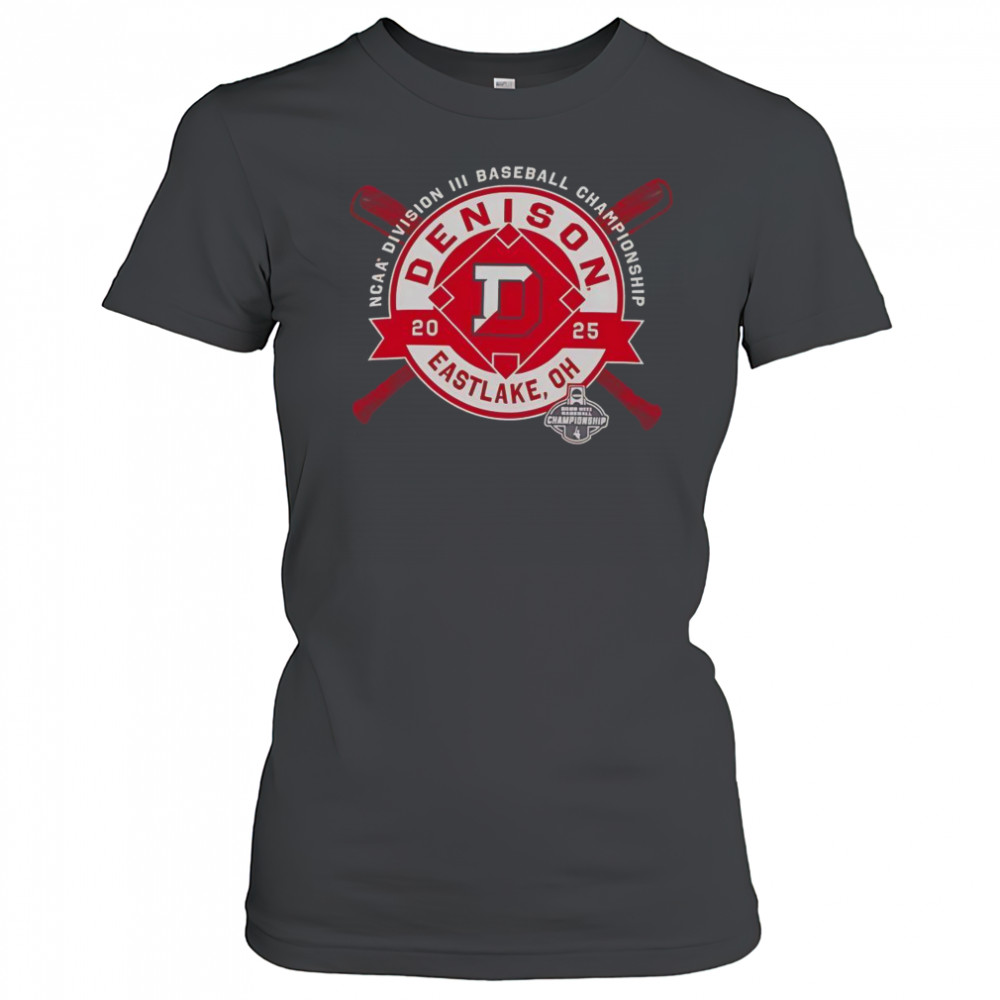 Denison University NCAA Division III Baseball Championship Eastlake OH 2025 T-Shirt Women's T-shirt