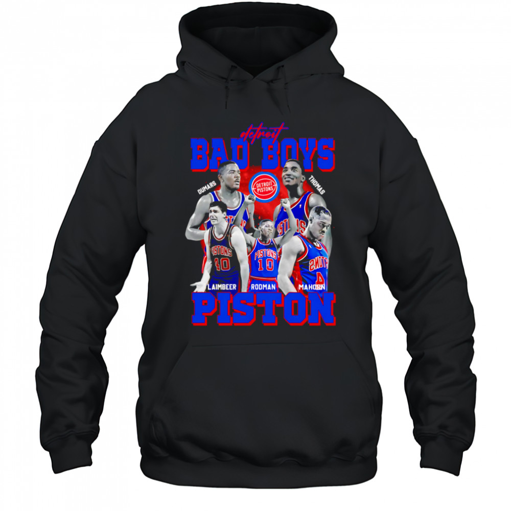 Detroit Pistons the bad boy graphic shirt Hoodie