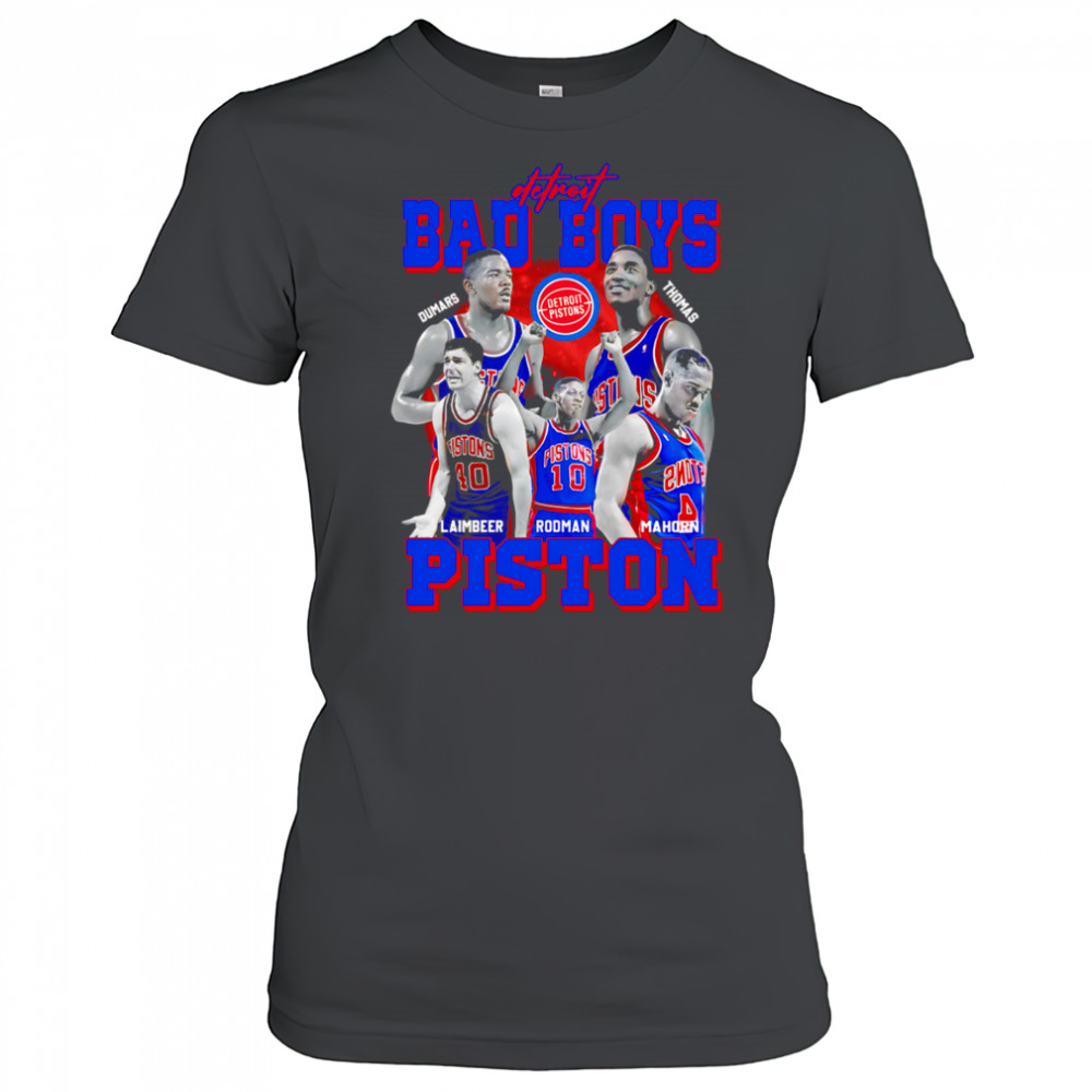 Detroit Pistons the bad boy graphic shirt Women's T-shirt