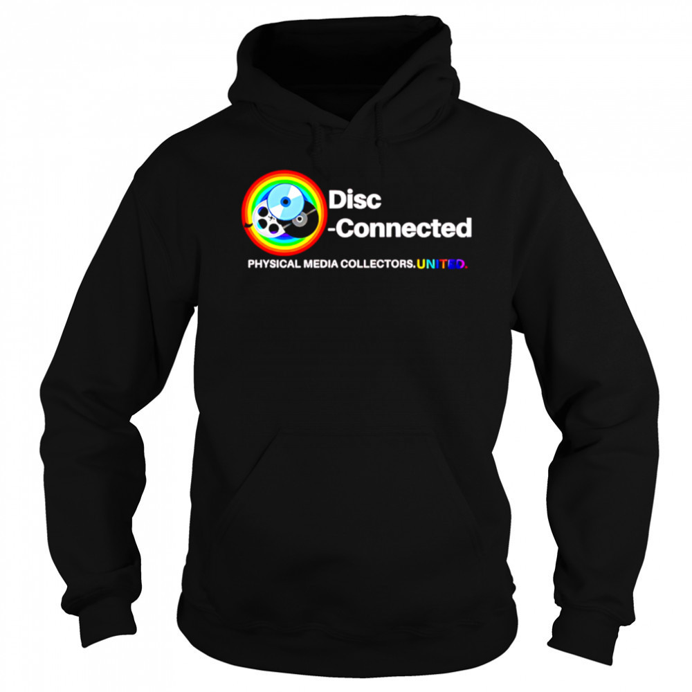 Disc Connected Physical Media Collectors.united shirt Sweatshirt