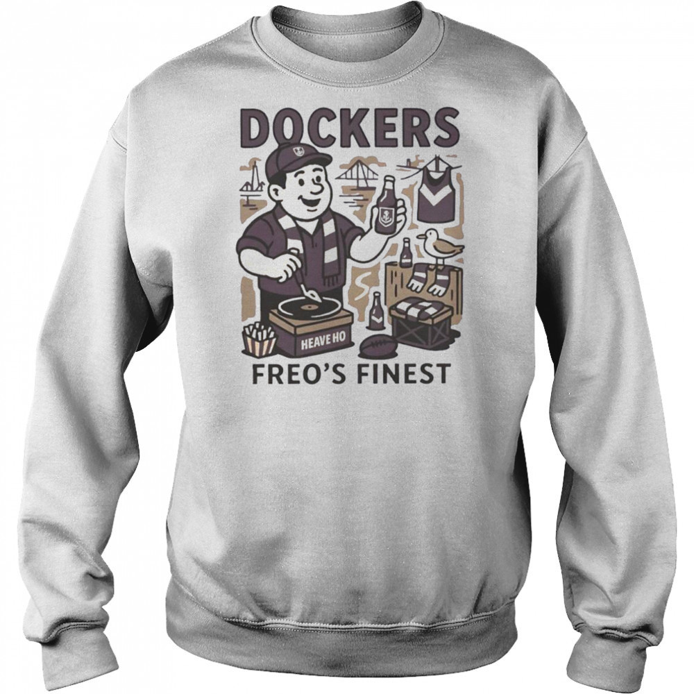 Dockers Freo’s finest cartoon shirt Hoodie