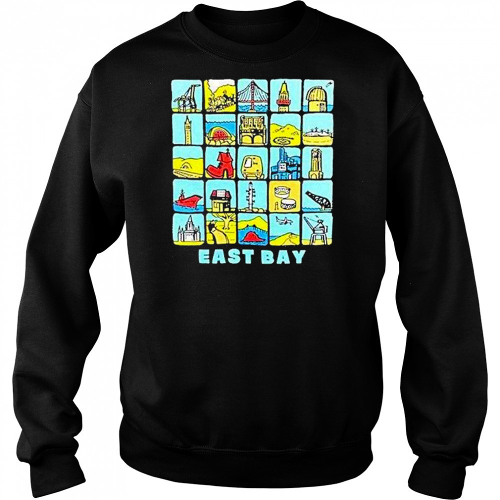 East Bay Landmarks Shirt Hoodie