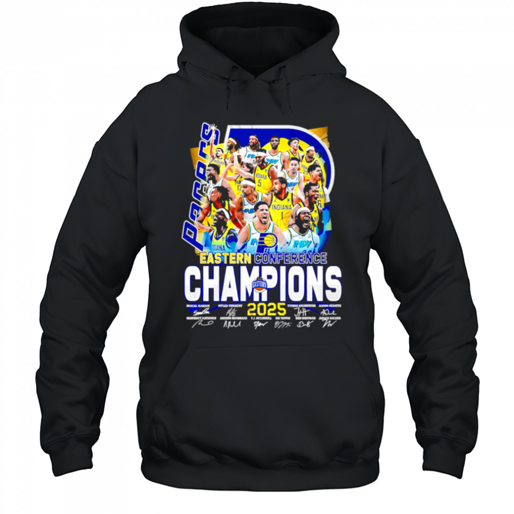 Eastern Conference Champions 2025 Indiana Pacers Limited Edition shirt Hoodie